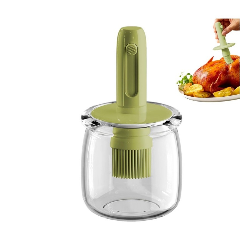 Kitchen Gadgets Dispenser Brush Holder - Eetoliedispenser, lichtgewicht azijnfles afneembare borstel kookgereedschap