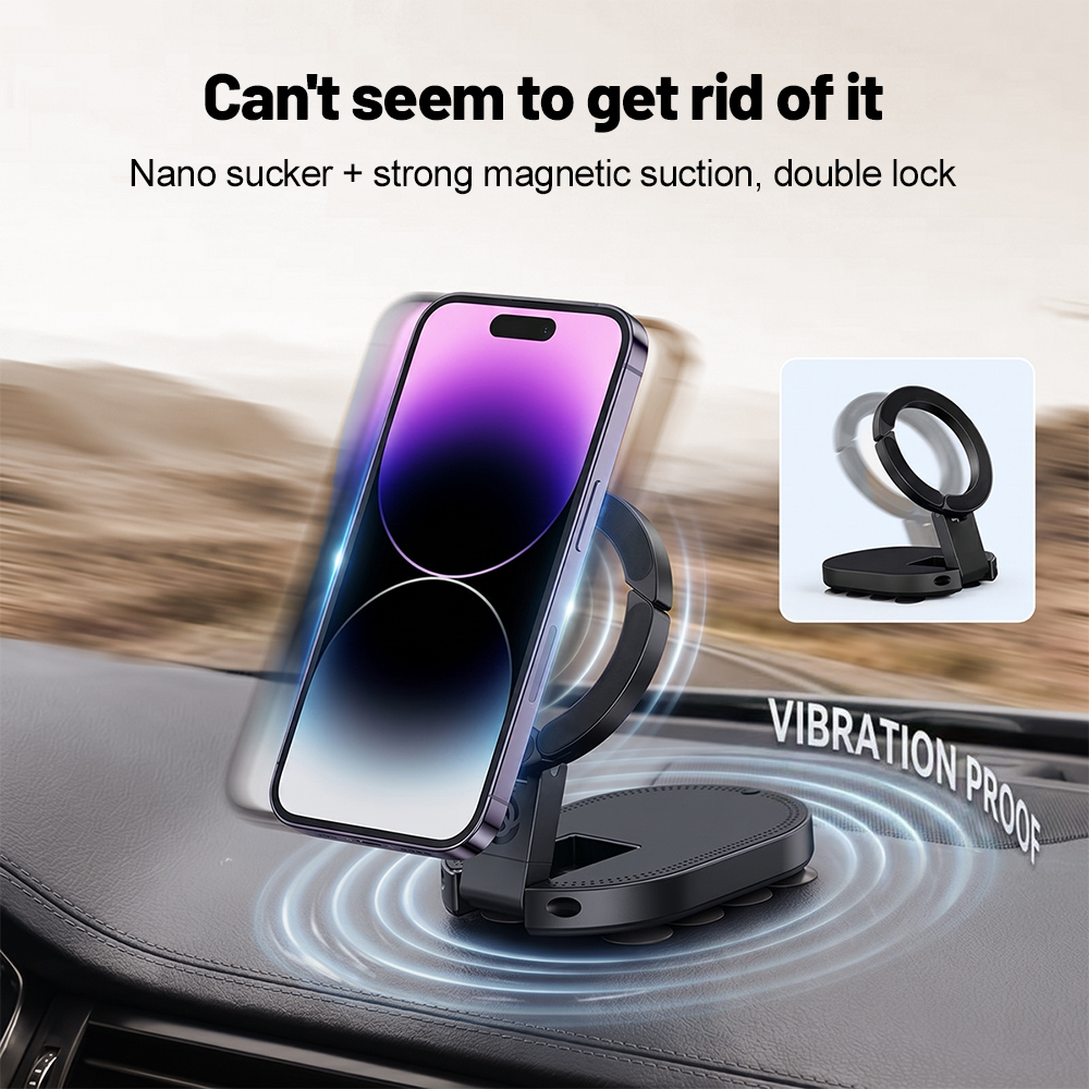 Kitchen Gadgets Essential - 360 ° Draaibare 3-in-1 zuignap magnetische