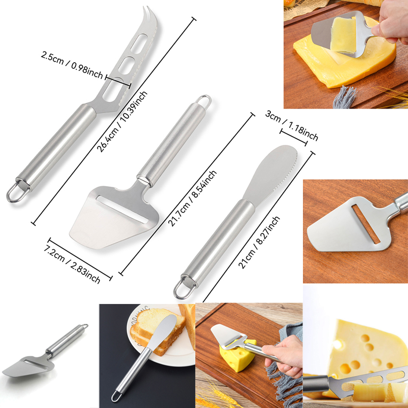 Kitchen Gadgets Home Party - Kaasboter Roestvrijstalen Mes Schop Set Home