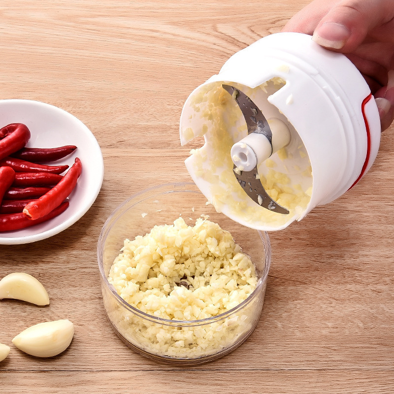 Kitchen Gadgets Vegetable Chopper - 1 Pc Mini Knoflook Crusher Druk