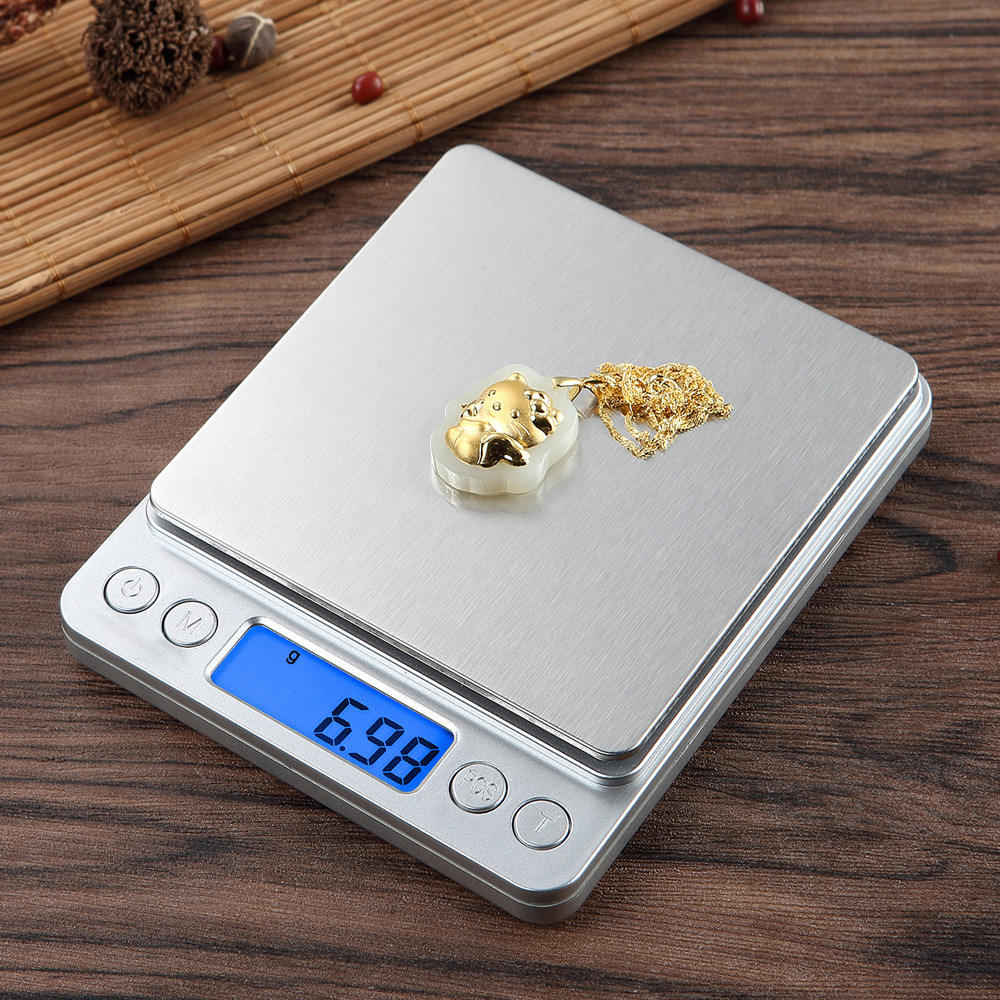 Kitchen Gadgets Electronic - LCD Digitale Sieraden Schaal 3kg 0.1g/500g