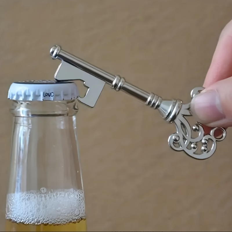 Kitchen Gadgets To Gift - 1pc, flesopener, vintage kroonsleutelvorm flesopener, geschikt