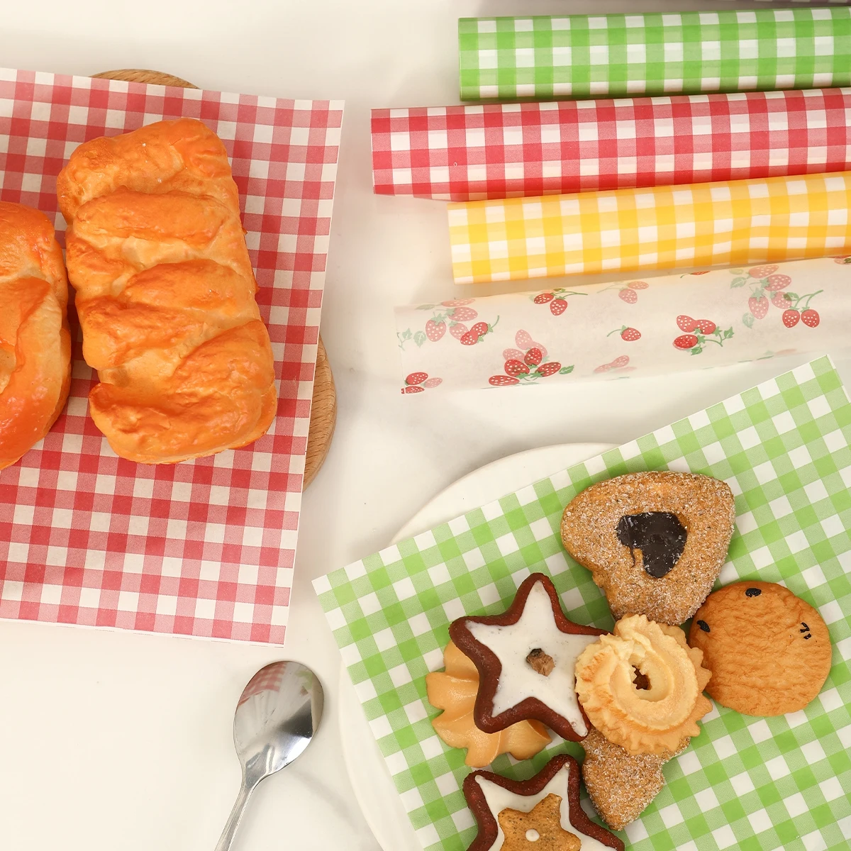 Kitchen Gadgets To Gift - 50 Stuks Oliebestendig Inpakpapier Voor Brood