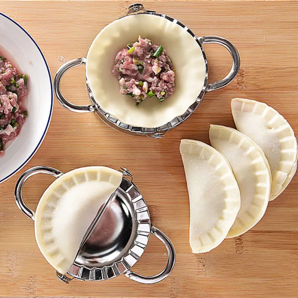 Kitchen Gadgets Latest - Roestvrijstalen Dumpling Maker Dumpling Skin Mold
