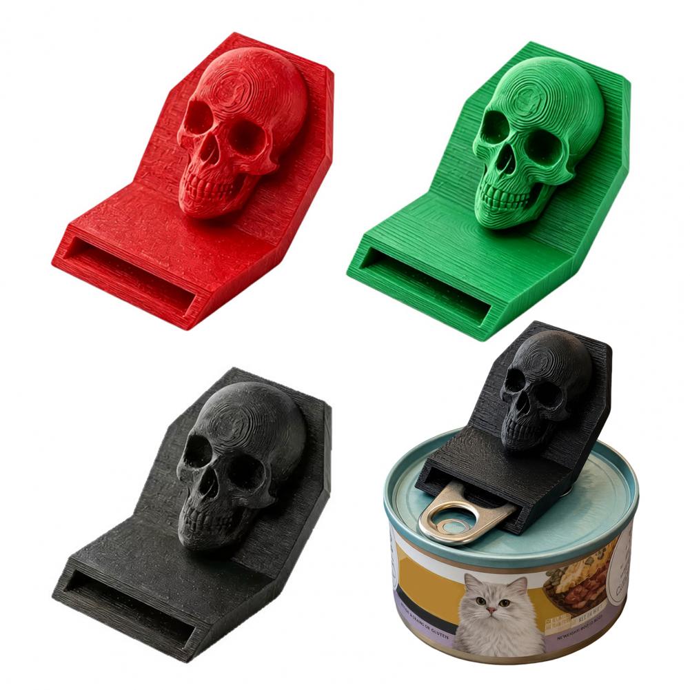Kitchen Gadgets To Gift - Handmatige opener Gotische schedelopener 3D-geprint keukengereedschap