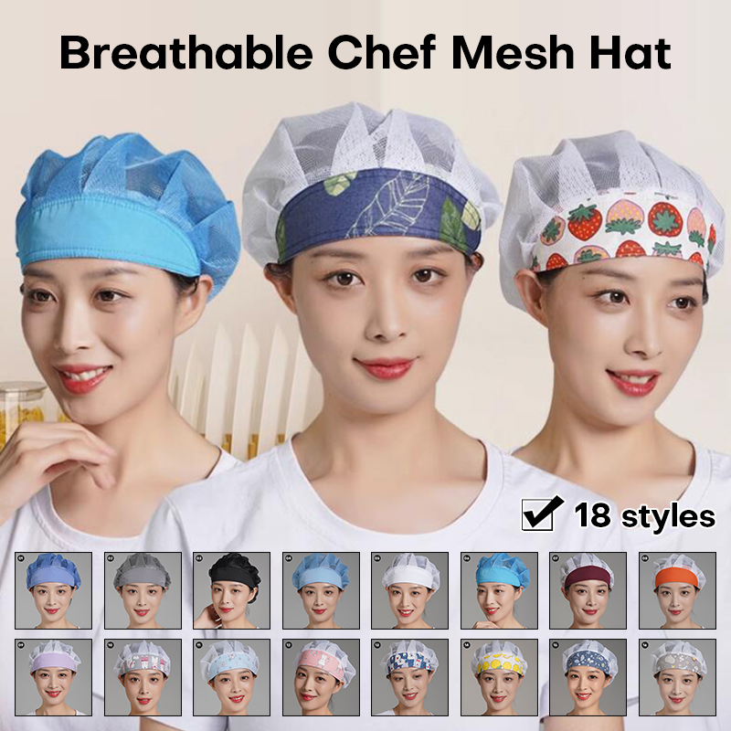 Kitchen Gadgets You Need - Mannen Vrouwen Koksmuts Stofdicht Koken Cap