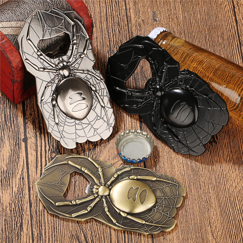 Kitchen Gadgets Club - Cool Spider Shape Metal Bierflesopener Keuken