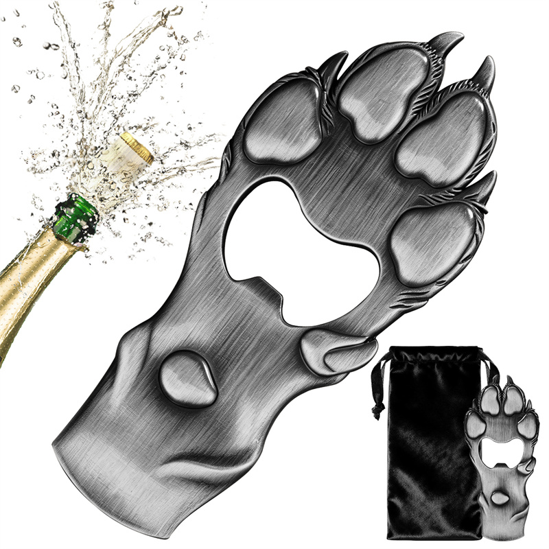 Kitchen Gadgets Club - Schattige hondenpoot bieropener, creatieve metalen flesopener,