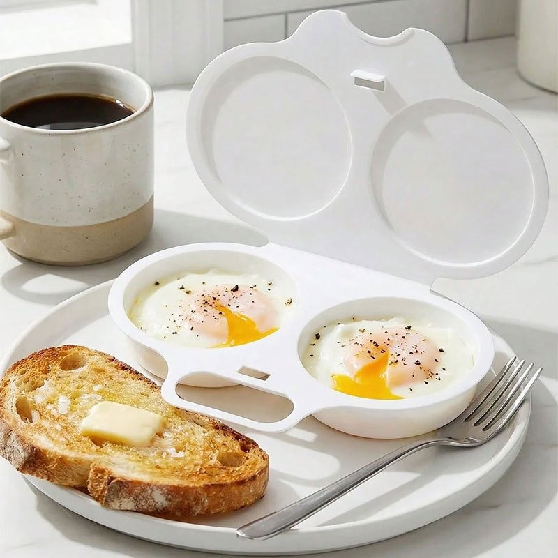 Kitchen Gadgets To Gift - Magnetron-eierdoos voor het maken van ontbijt,