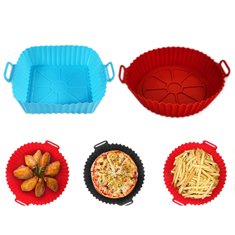 Air Fryer Accessories - Siliconen Friteusevorm Luchtfriteuse Siliconen Liners Pot