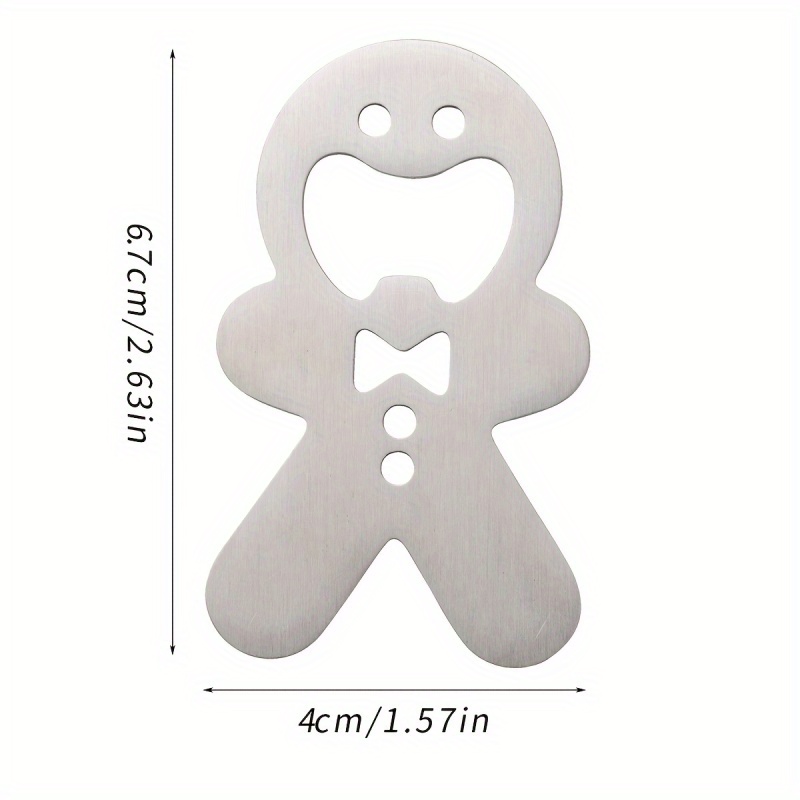 Gingerbread Man Flessenopener  - Kitchen Gadgets To Gift recensie en prijs