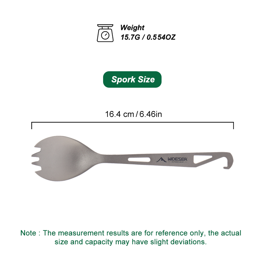 Widesea Camping Kookset Spork  - Kitchen Gadgets You Need recensie en prijs