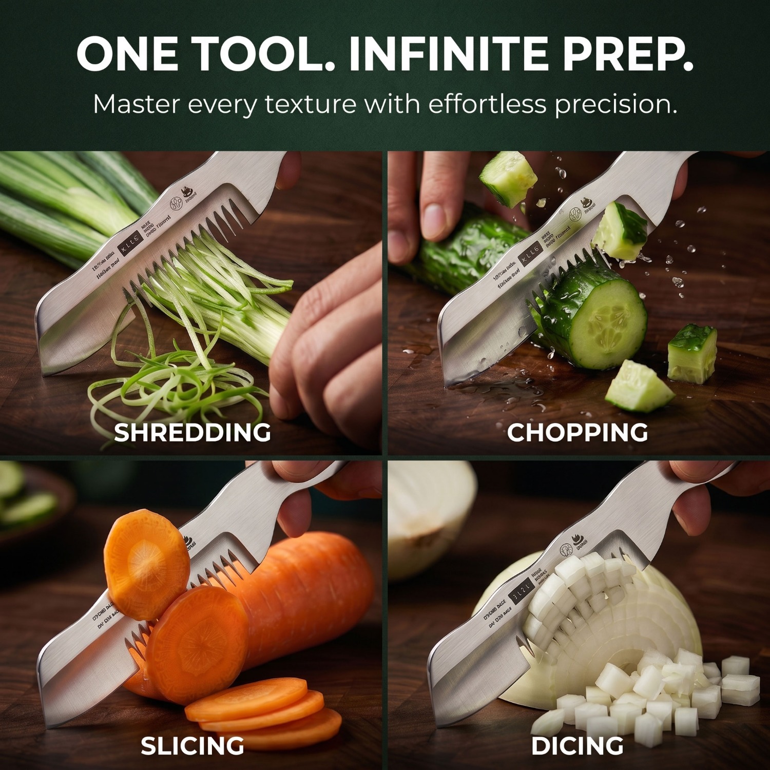 Nieuwe multifunctionele prei-s - Kitchen Gadgets Vegetable Chopper recensie en prijs