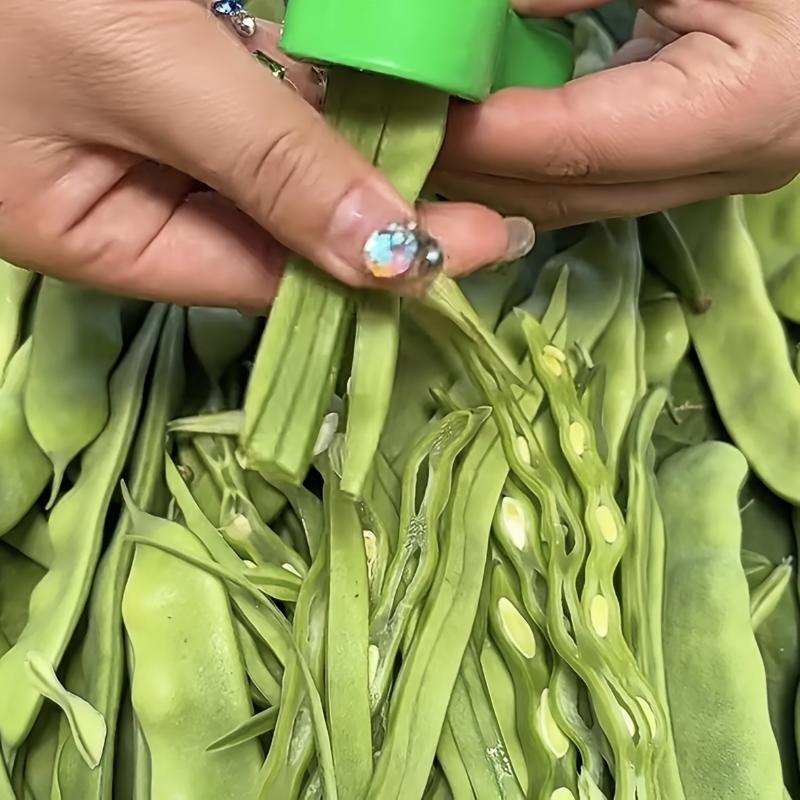 Plastic groene bonen snijder 1 - Kitchen Gadgets Green recensie en prijs