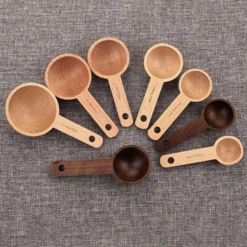Houten maatschepje 7,5-45ML, d - Kitchen Gadgets To Gift recensie en prijs