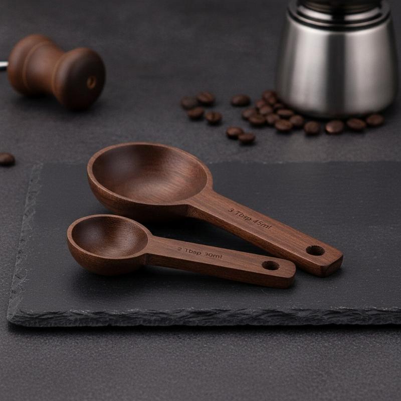 Houten maatschepje 7,5-45ML, d - Kitchen Gadgets To Gift recensie en prijs