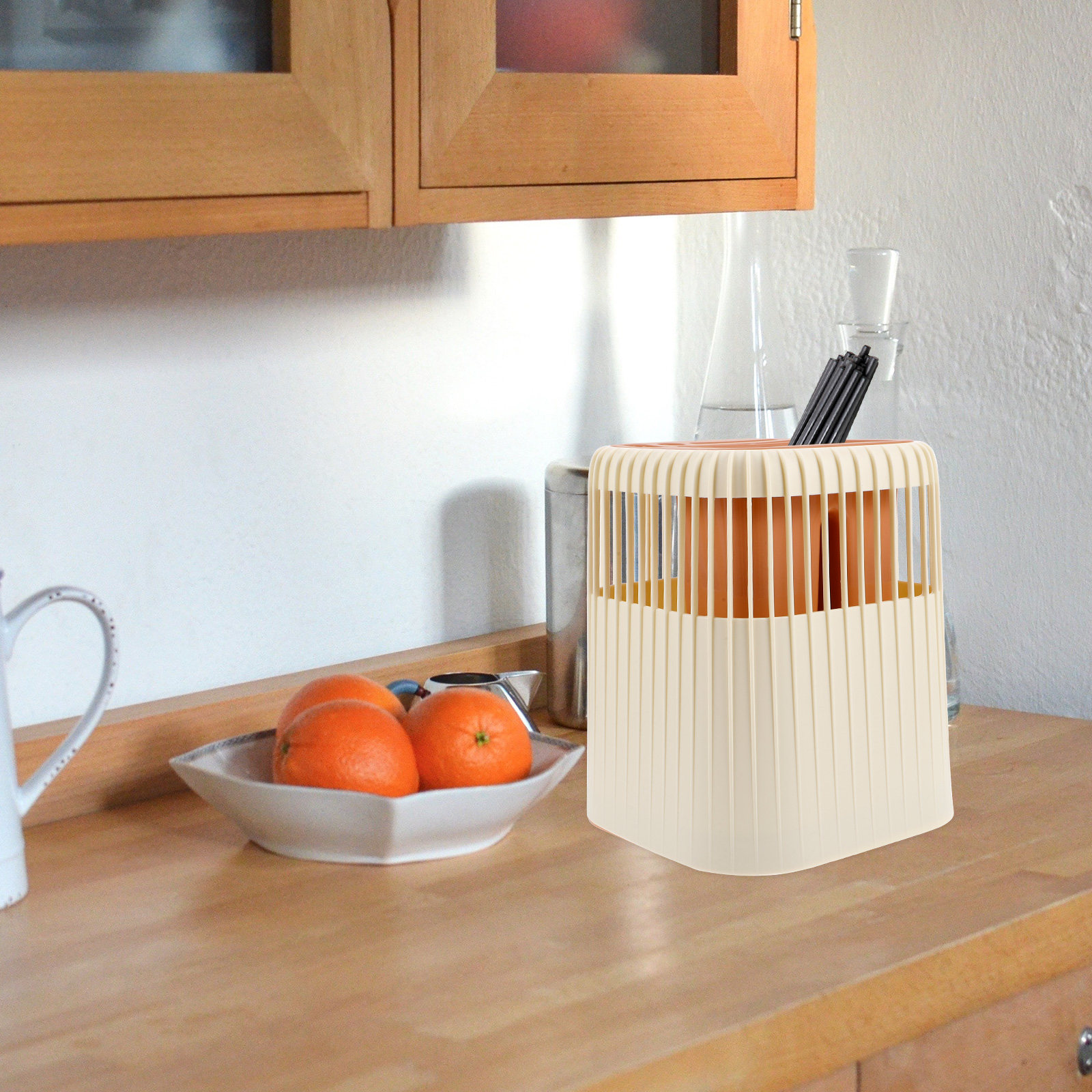 Bestekdroogrek voor aanrechtbl - Kitchen Utensil Holder recensie en prijs