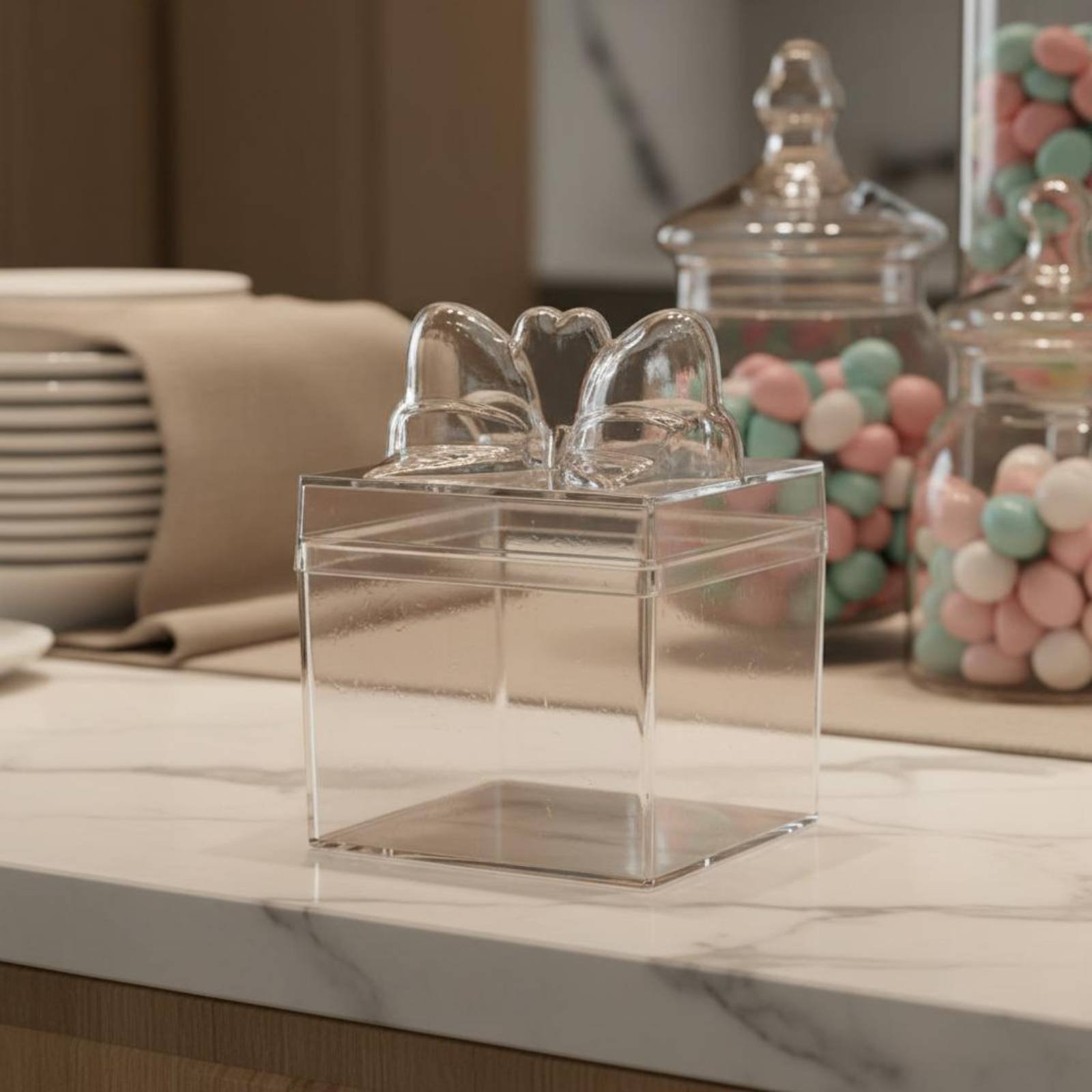 Transparante plastic snoepdoos - Food Storage Containers recensie en prijs