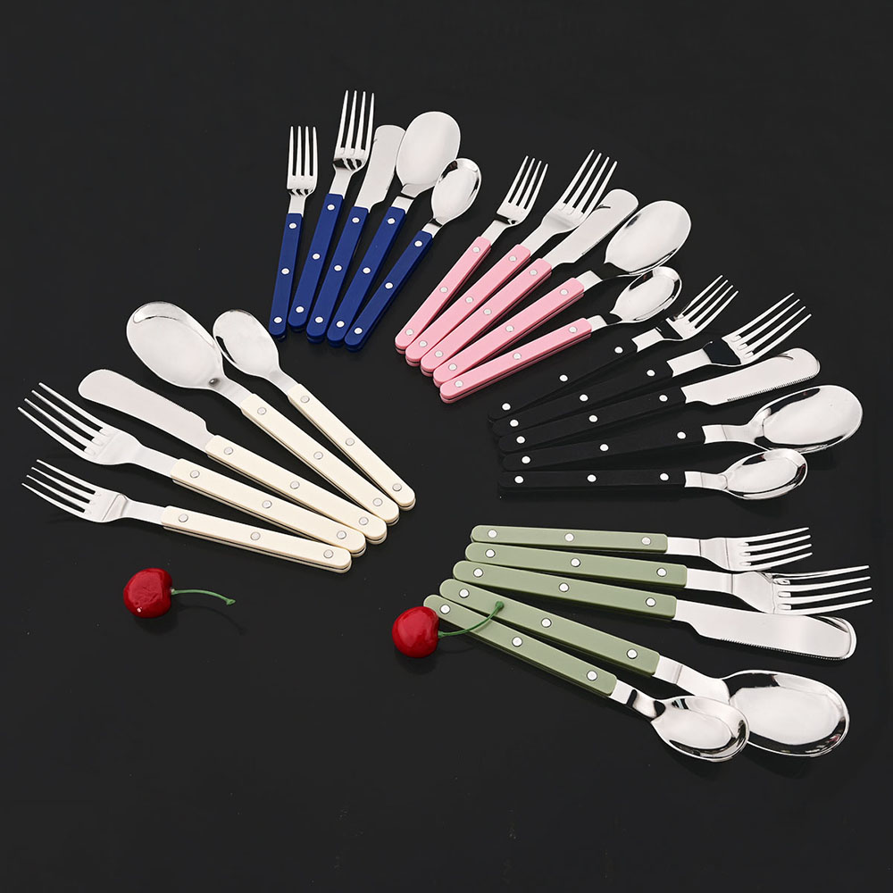 20 Stuks Bestekset Acryl Handv - Kitchen Gadgets Green recensie en prijs