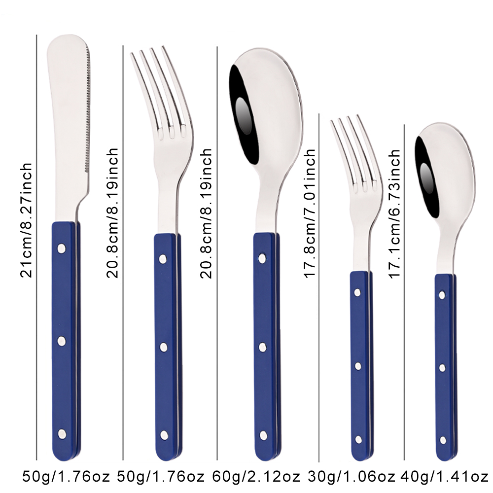 20 Stuks Bestekset Acryl Handv - Kitchen Gadgets Green recensie en prijs
