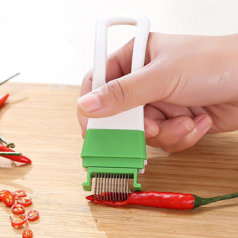 Groene ui snijmes, multifuncti - Kitchen Gadgets Green recensie en prijs
