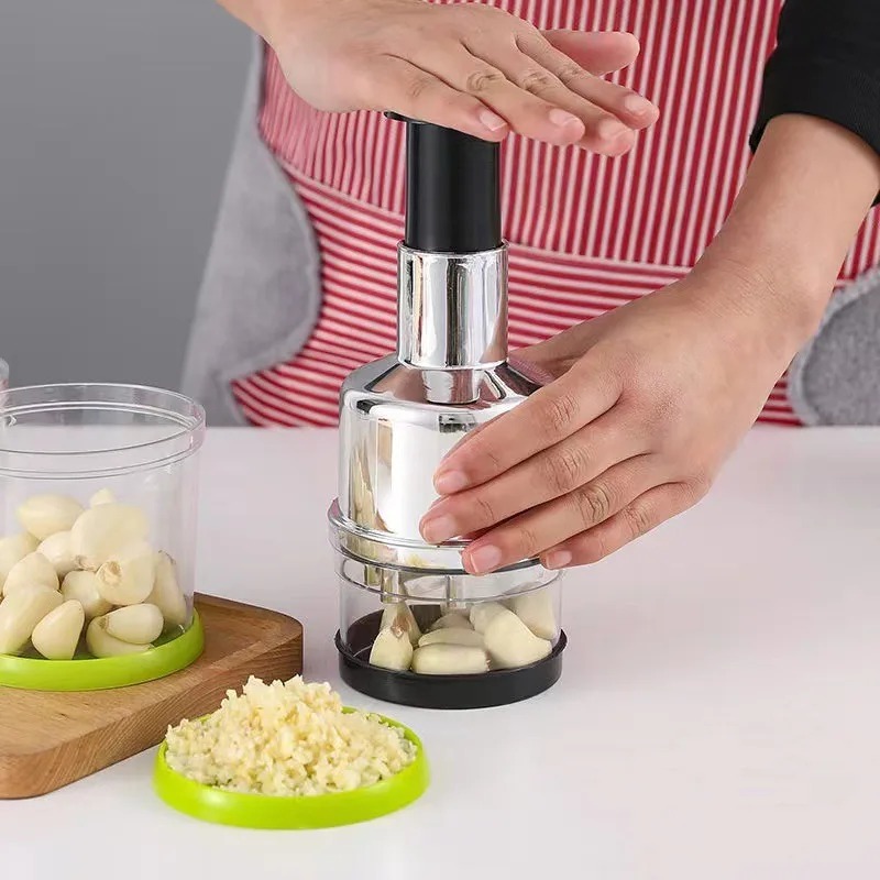 Nieuwe roestvrijstalen knofloo - Kitchen Gadgets Vegetable Chopper recensie en prijs
