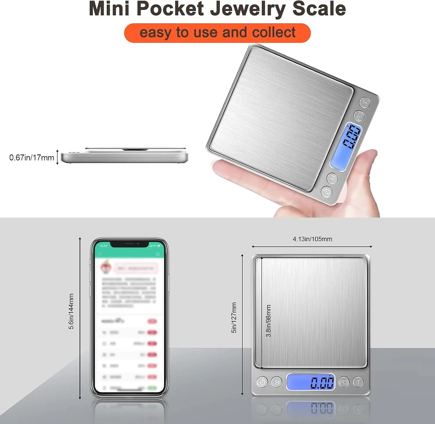 LCD Digitale Sieraden Schaal 3 - Kitchen Gadgets Electronic recensie en prijs