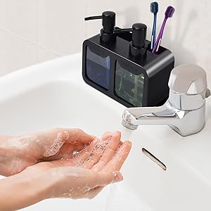 Keukenzeep- en afwasmiddel dis - Kitchen Gadgets Dispenser Brush Holder recensie en prijs