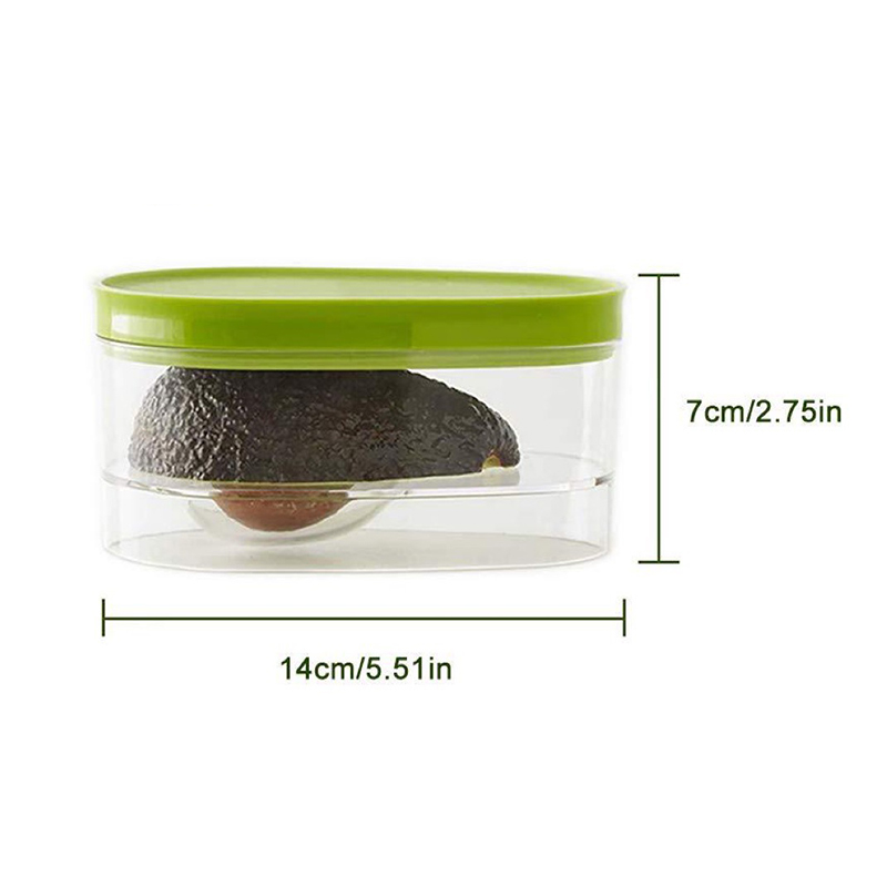Avocado Voedsel Opbergdoos Spa - Food Storage Containers recensie en prijs