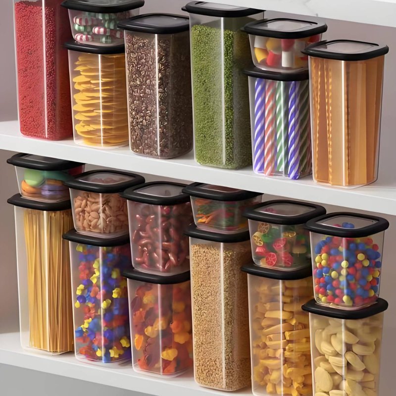 6-delige luchtdichte voedselbe - Food Storage Containers recensie en prijs
