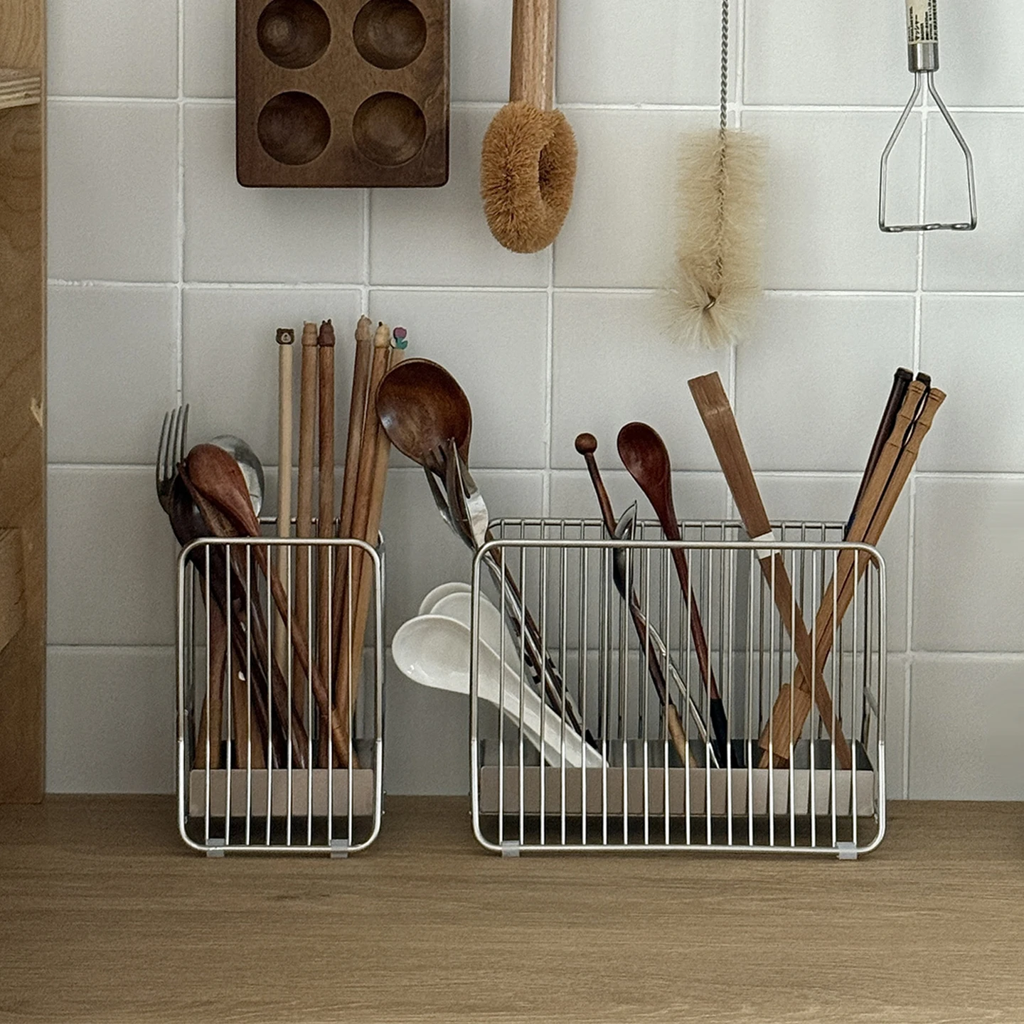 Wandmontage 304 roestvrijstale - Kitchen Utensil Holder recensie en prijs