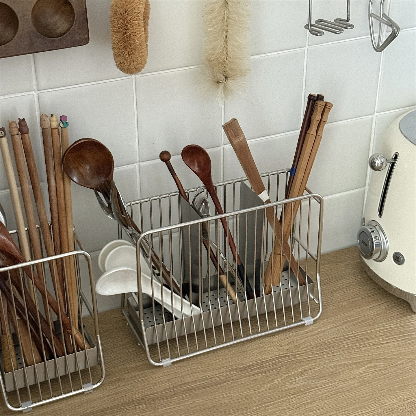 Wandmontage 304 roestvrijstale - Kitchen Utensil Holder recensie en prijs