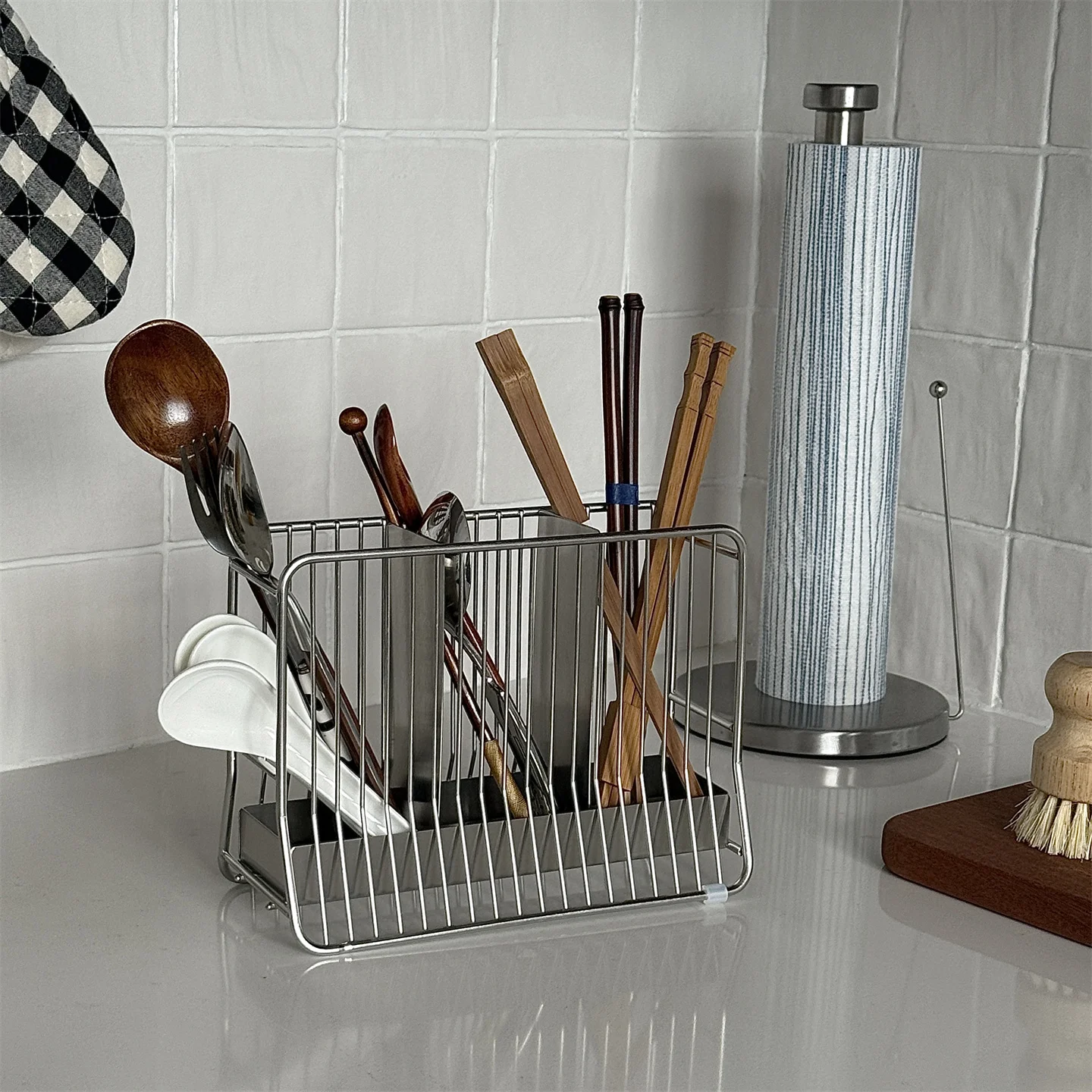 Wandmontage 304 roestvrijstale - Kitchen Utensil Holder recensie en prijs