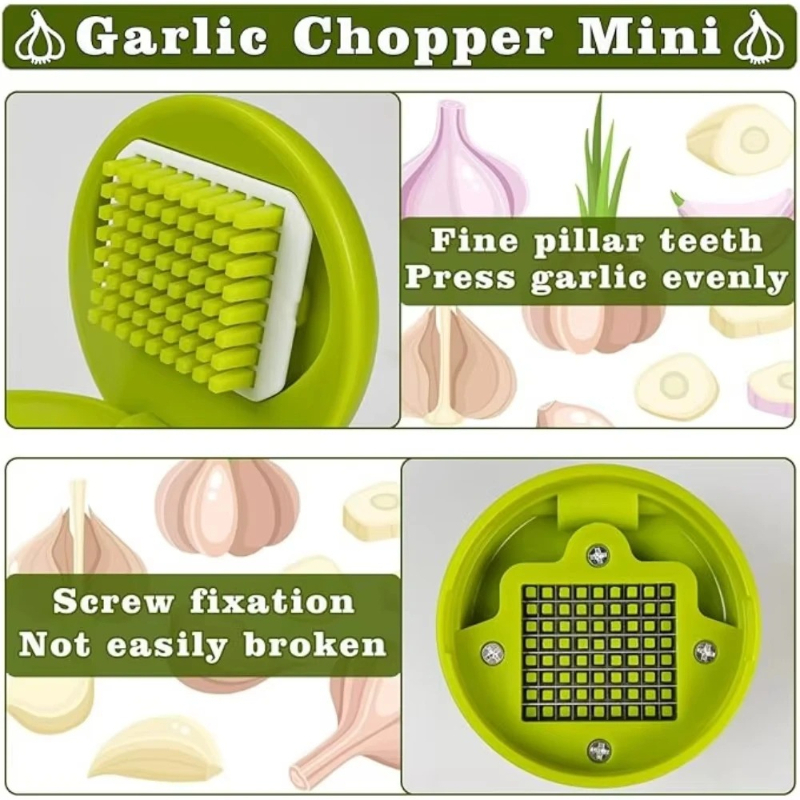 Handmatige knoflookpers, -snij - Kitchen Gadgets Vegetable Chopper recensie en prijs