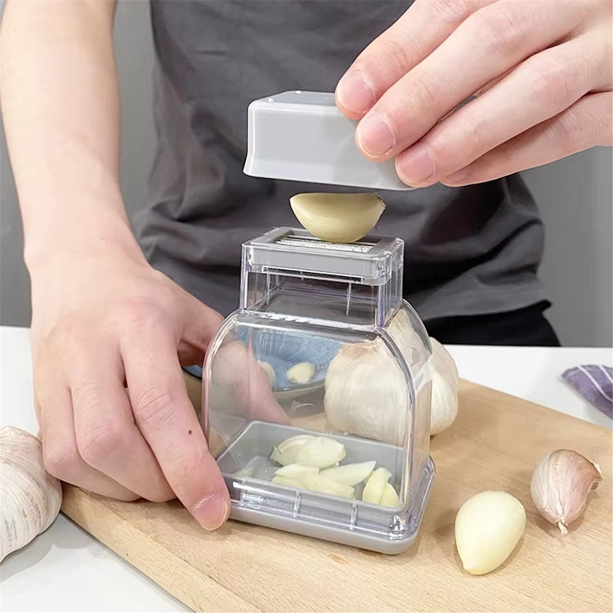 N14R Top Knoflookpers en -schi - Kitchen Gadgets Essential recensie en prijs