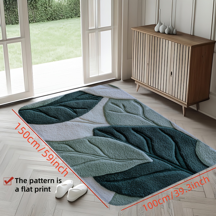 Groene bladprint badmat – anti - Kitchen Gadgets Green recensie en prijs