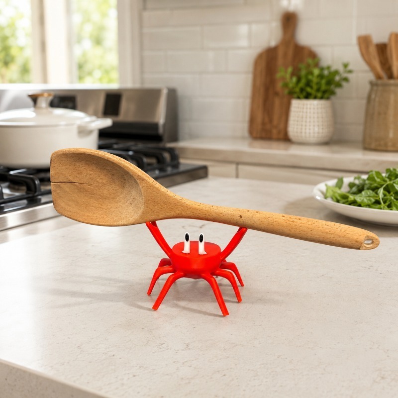 Rode Krab Lepelsteun, Schattig - Kitchen Gadgets To Gift recensie en prijs