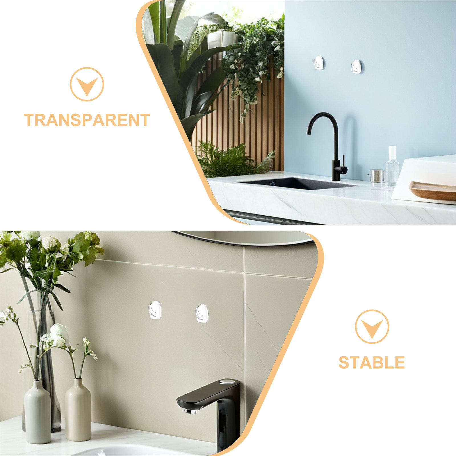 100 stuks transparante zelfkle - Kitchen Utensil Holder recensie en prijs