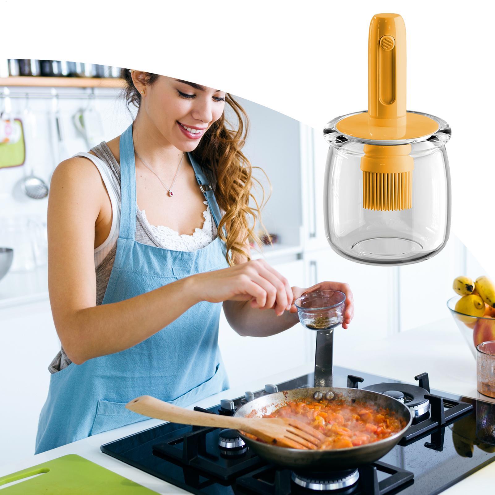 Oliedispenser Siliconen sausfl - Kitchen Gadgets Dispenser Brush Holder recensie en prijs