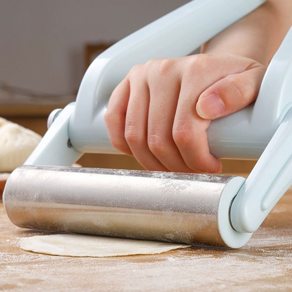 Vouwbare deegroller van roestv - Kitchen Gadgets To Gift recensie en prijs