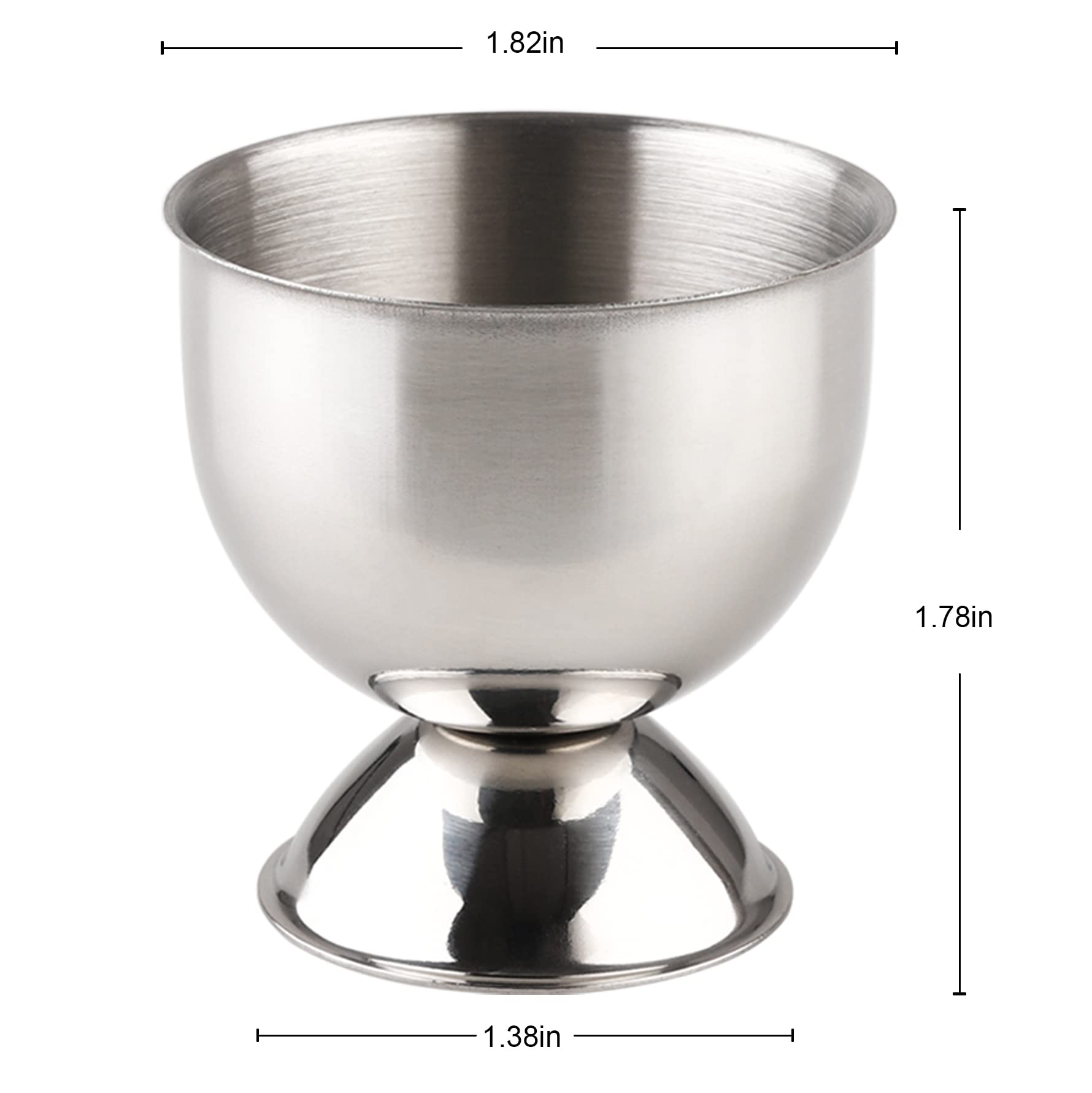 Roestvrijstalen Eierdopjes Set - Kitchen Gadgets To Gift recensie en prijs