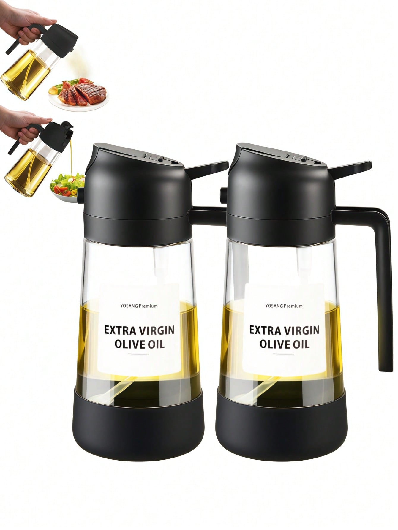 2 stuks 2-in-1 oliespuit & gie - Kitchen Gadgets You Must Have recensie en prijs