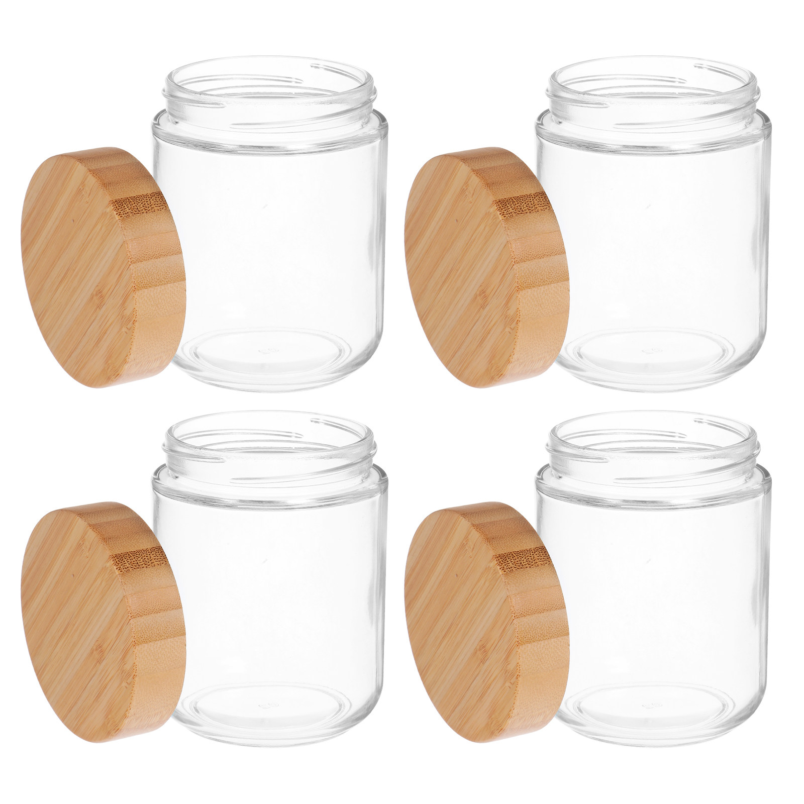 4-delige glazen keukenopslagpo - Food Storage Containers recensie en prijs