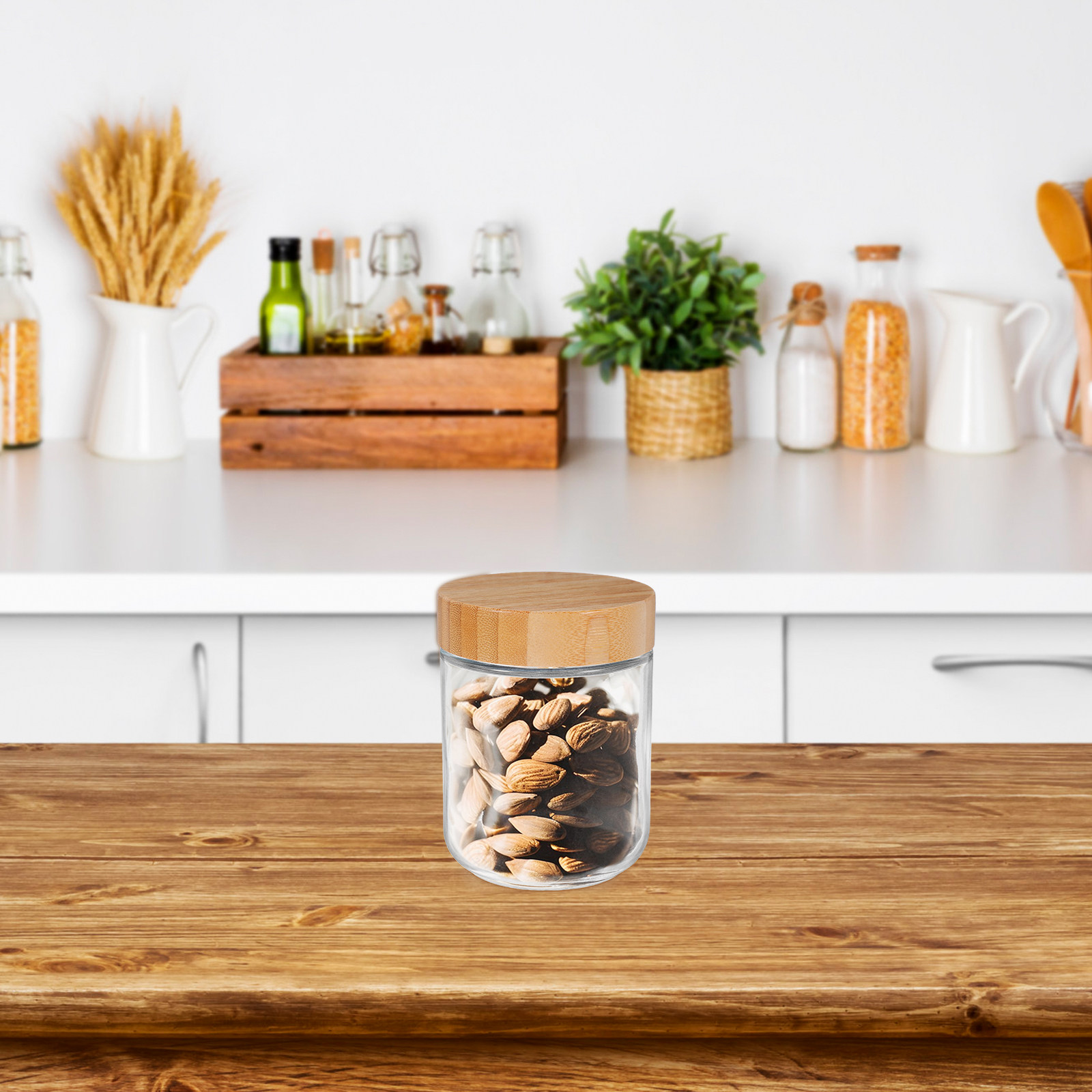 4-delige glazen keukenopslagpo - Food Storage Containers recensie en prijs