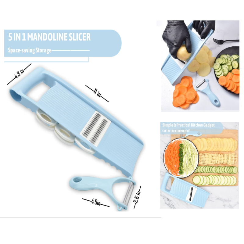 NIEUWE multifunctionele groent - Kitchen Gadgets Vegetable Chopper recensie en prijs